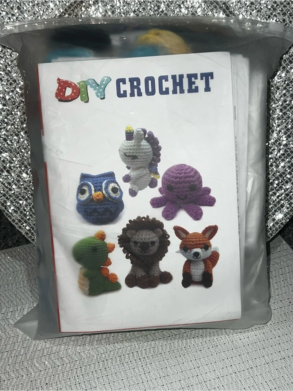 NEW DIY Crochet Animal Kit for Beginners - 6-Piece Amigurumi Starter Pack
